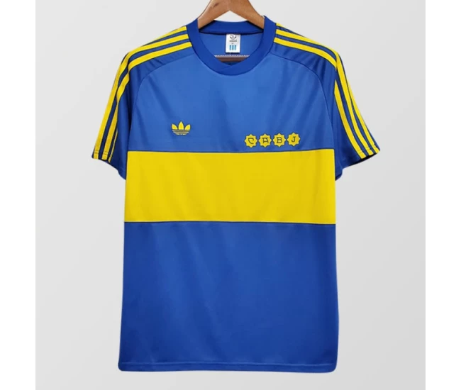 Boca Juniors Home Retro Soccer Jersey 1981-1982