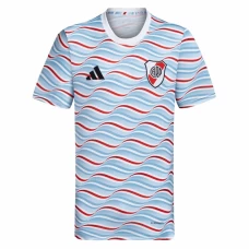 River Plate Men's Pre Match Soccer Jersey 2024-25