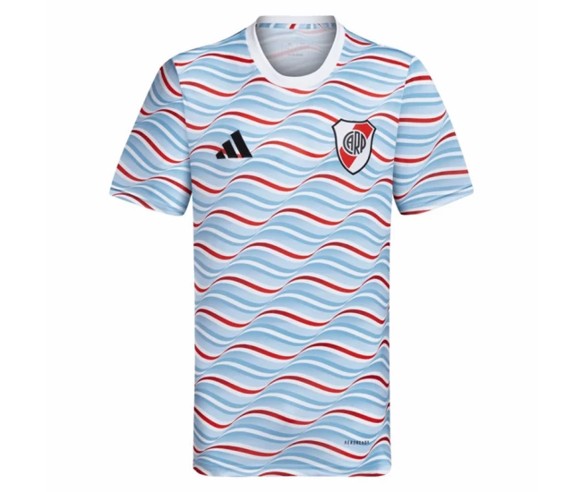 River Plate Men's Pre Match Soccer Jersey 2024-25