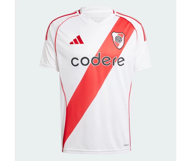 River Plate Men's Home Soccer Jersey 2024-25