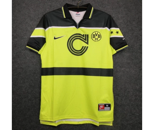 Borussia Dortmund Third Retro Soccer Jersey 1996-1997