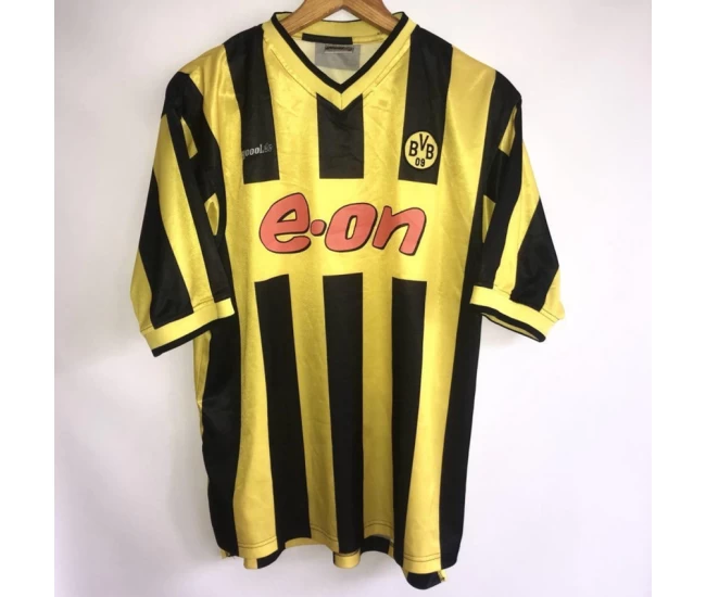 Borussia Dortmund Home Retro Soccer Jersey 2000-2001