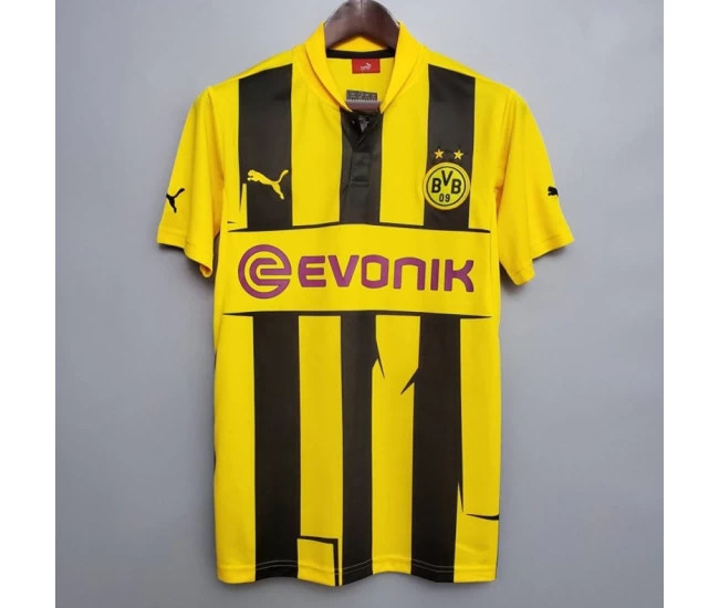 Borussia Dortmund Home Retro Soccer Jersey 2012-2013