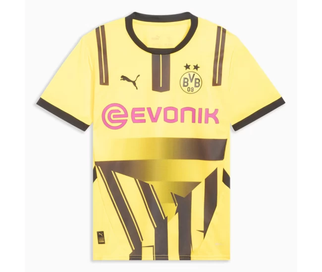 Borussia Dortmund Mens Cup Soccer Jersey 2024-25