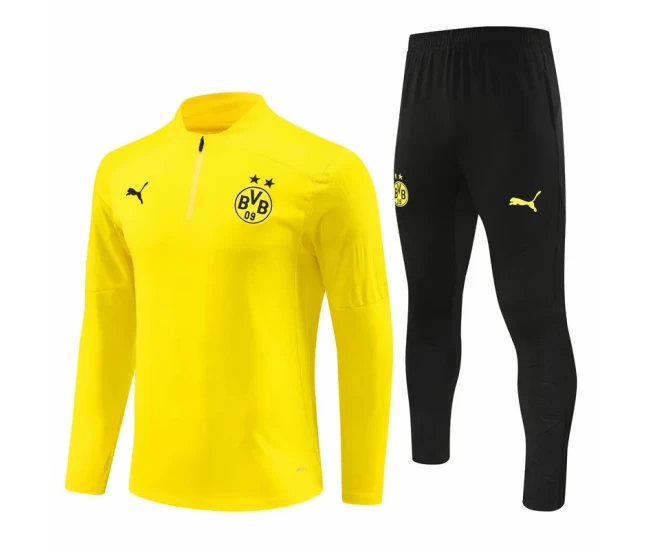 Borussia Dortmund Yellow Training Technical Soccer Tracksuit 2024-25