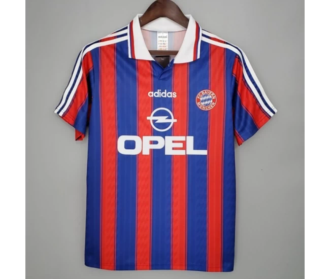 Bayern Munich Home Retro Soccer Jersey 1995-1997