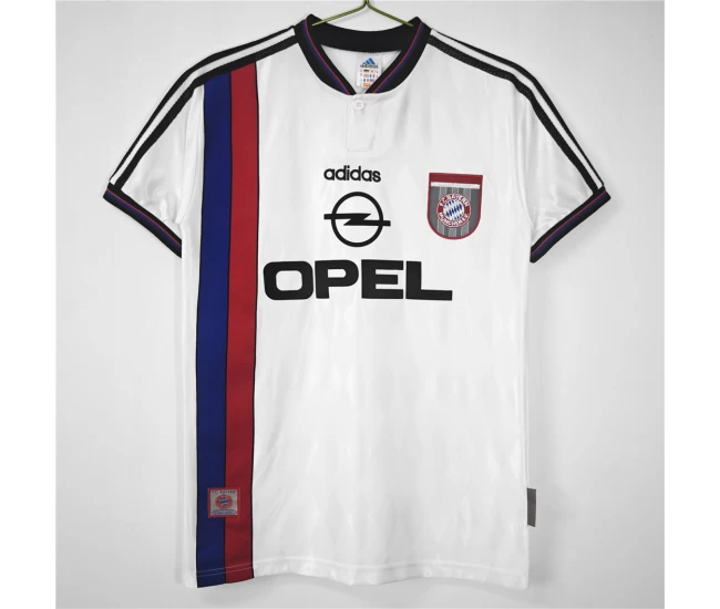 Bayern Munich Away Retro Soccer Jersey 1996-1998