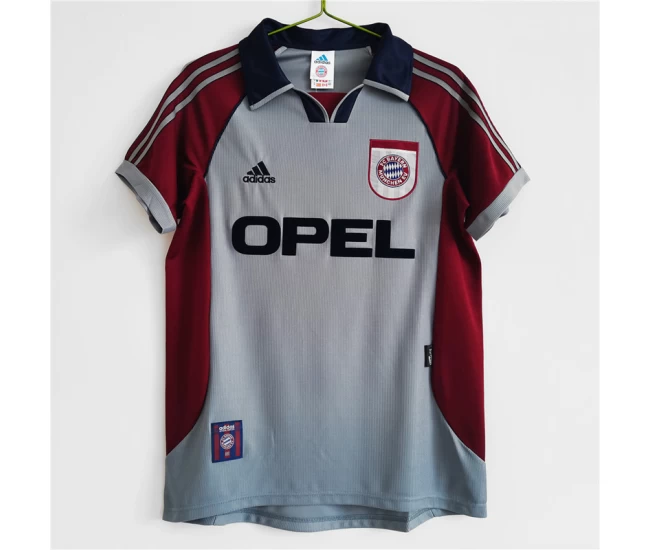 Bayern Munich Away Retro Soccer Jersey 1998-1999