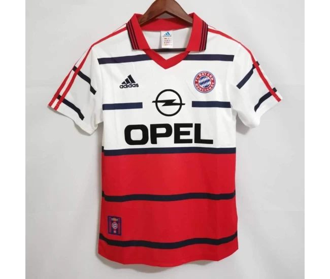 Bayern Munich Away Retro Soccer Jersey 1999-2000