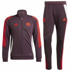 FC Bayern Munich Bench Training Presentation Soccer Tracksuit 2024-25