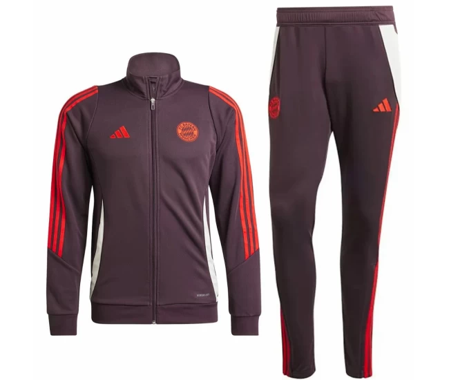 FC Bayern Munich Bench Training Presentation Soccer Tracksuit 2024-25