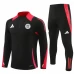 FC Bayern Munich Black Training Technical Soccer Tracksuit 2024-25