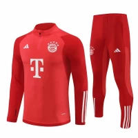 FC Bayern Munich Red Training Technical Soccer Tracksuit 2024-25