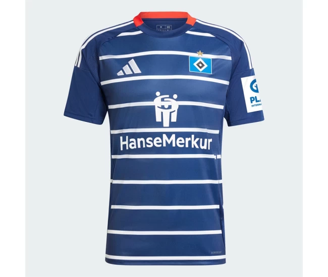 Hamburger SV Mens Away Soccer Jersey 2024-25