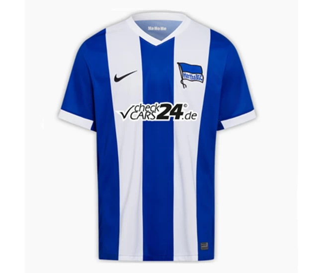 Hertha BSC Mens Home Soccer Jersey 2024