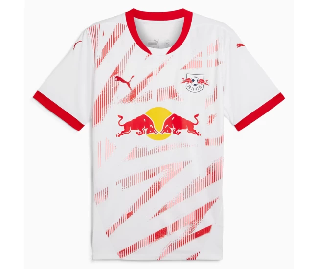 RB Leipzig Mens Home Soccer Jersey 24-25