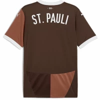 St Pauli Mens Home Soccer Jersey 2024