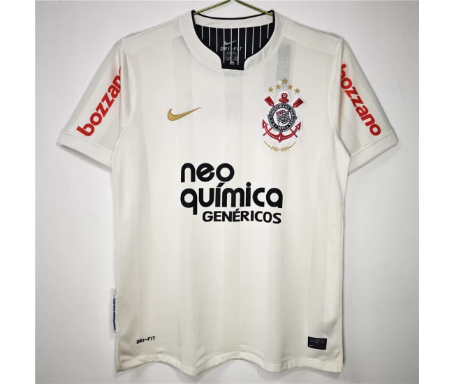 SC Corinthians Home Retro Soccer Jersey 2010