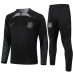 Corinthians SP Black Training Technical Soccer Tracksuit 2024-25