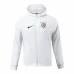 Corinthians Mens White Hooded Windrunner Jacket 2024