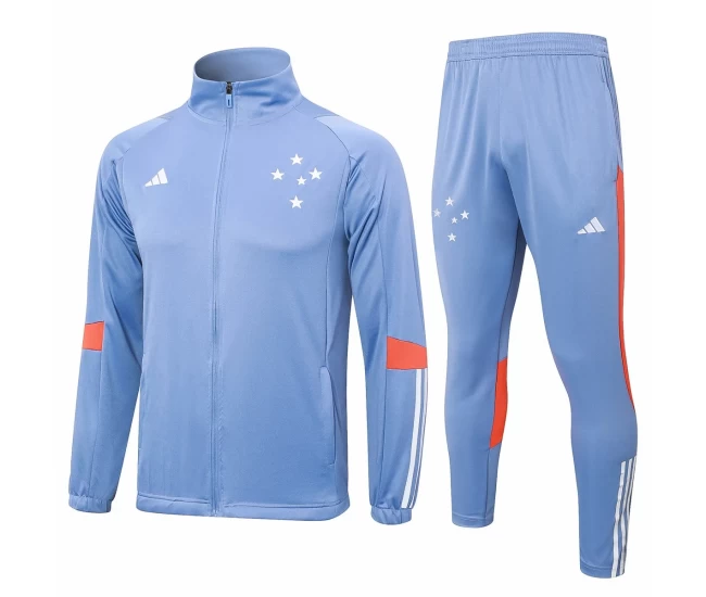 Cruzeiro EC Blue Training Presentation Soccer Tracksuit 2024-25