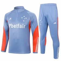 Cruzeiro EC Blue Training Technical Soccer Tracksuit 2024-25