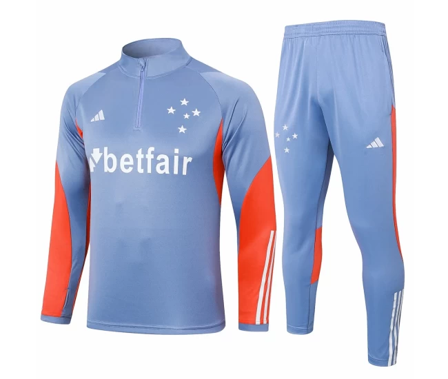 Cruzeiro EC Blue Training Technical Soccer Tracksuit 2024-25