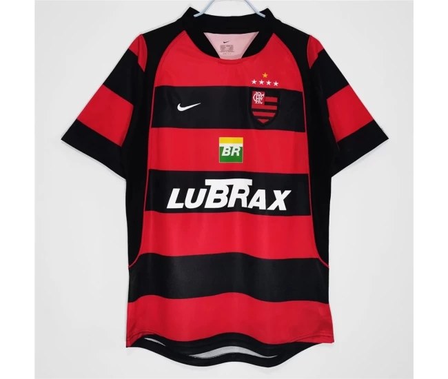 CR Flamengo Home Retro Soccer Jersey 2003-2004