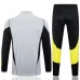 CR Flamengo Gray Training Technical Soccer Tracksuit 2024-25