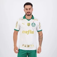 Palmeiras Mens Brazilian Champion Patch Away Soccer Jersey 2024