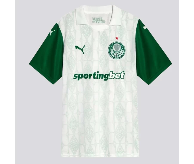 Palmeiras Mens Away Soccer Jersey 2025-26