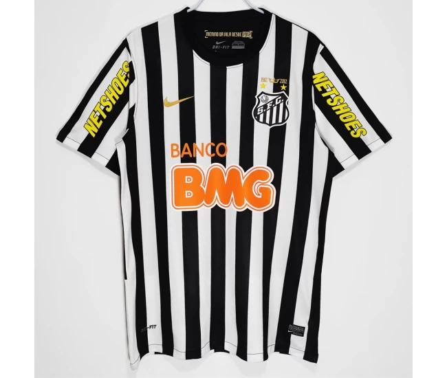 Santos FC Away Retro Soccer Jersey 2013