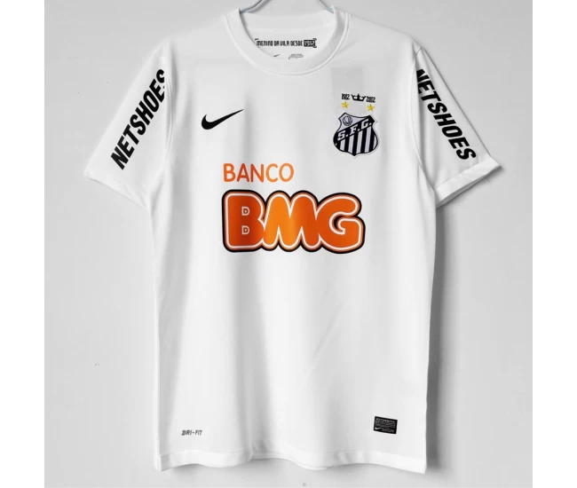 Santos FC Home Retro Soccer Jersey 2013