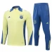 Ajax Amsterdam Yellow Training Technical Soccer Tracksuit 2024-25