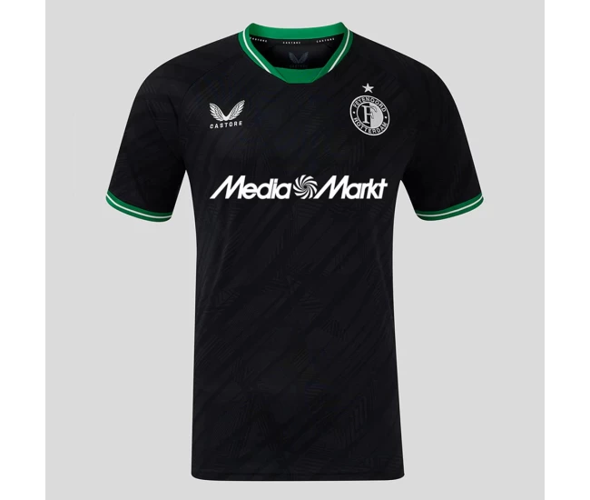 Feyenoord Mens Away Soccer Jersey 2024-25