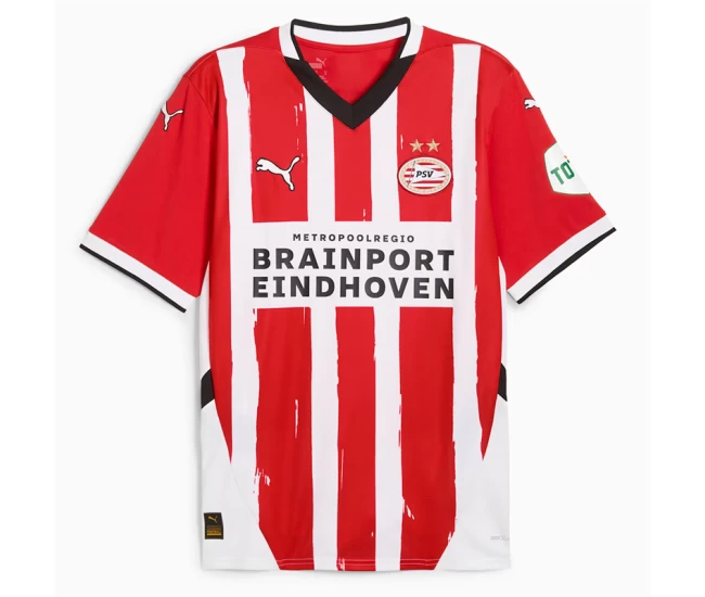 PSV Eindhoven Mens Home Soccer Jersey 2024-25