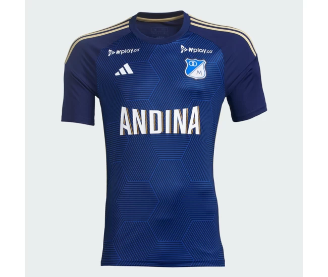 Millonarios FC Mens Home Soccer Jersey 2024