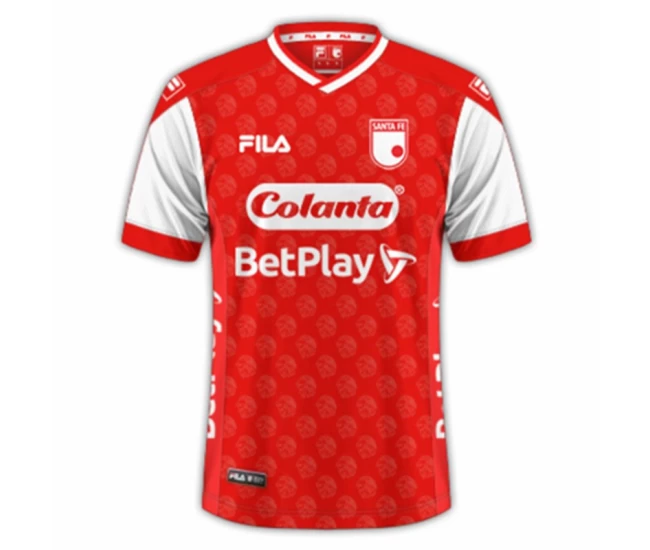 Independiente Santa Fe Mens Home Soccer Jersey 2024