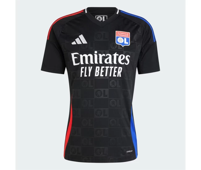 Olympique Lyonnais Mens Away Soccer Jersey 2024-25