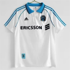 Olympique Marseille Home Retro Soccer Jersey 1998-1999