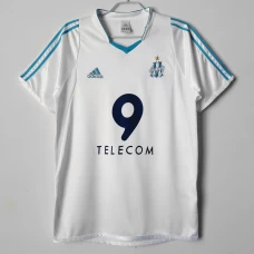 Olympique Marseille Home Retro Soccer Jersey 2002-2003