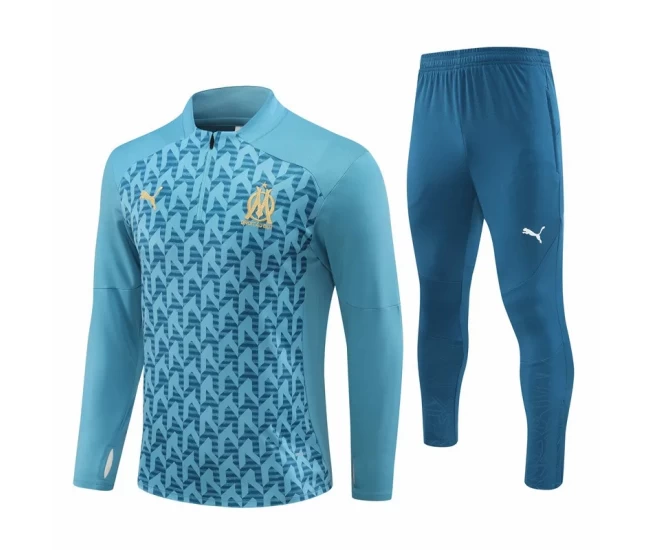 Olympique Marseille Graphics Training Technical Soccer Tracksuit 2024-25