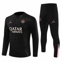 Jordan PSG Black Training Technical Soccer Tracksuit 2024-25