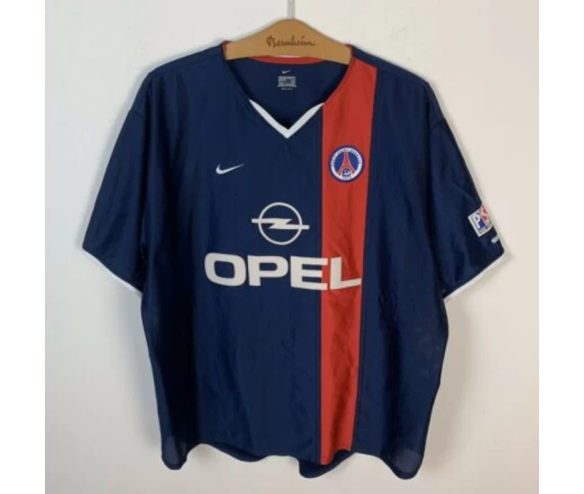 Paris Saint Germain Home Retro Soccer Jersey 2001-2002