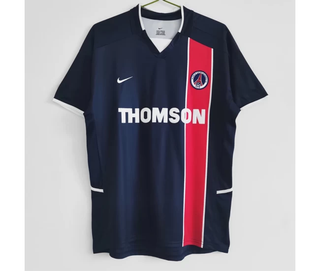 Paris Saint Germain Home Retro Soccer Jersey 2002-2003