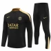 Paris Saint-Germain Black Training Technical Soccer Tracksuit 2024-25