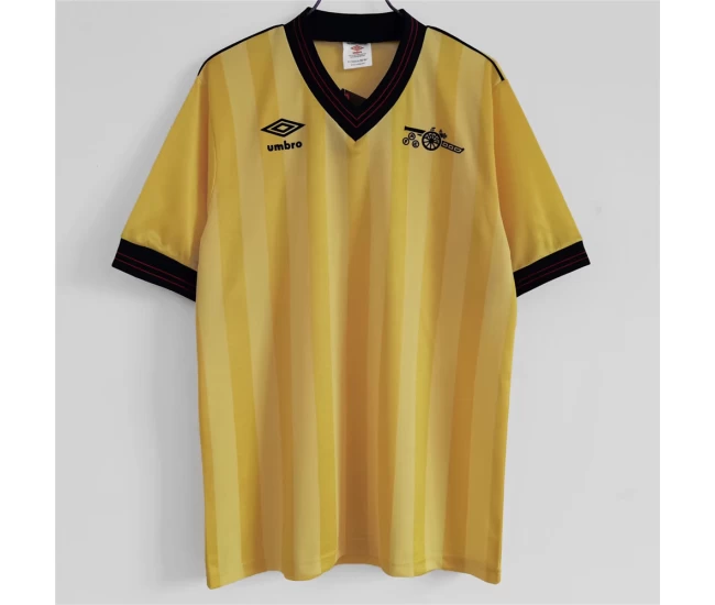 Arsenal FC Away Retro Soccer Jersey 1983-1986