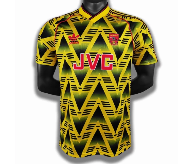 Arsenal FC Away Retro Soccer Jersey 1990-1992