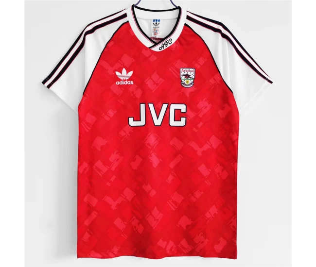 Arsenal FC Home Retro Soccer Jersey 1990-1992