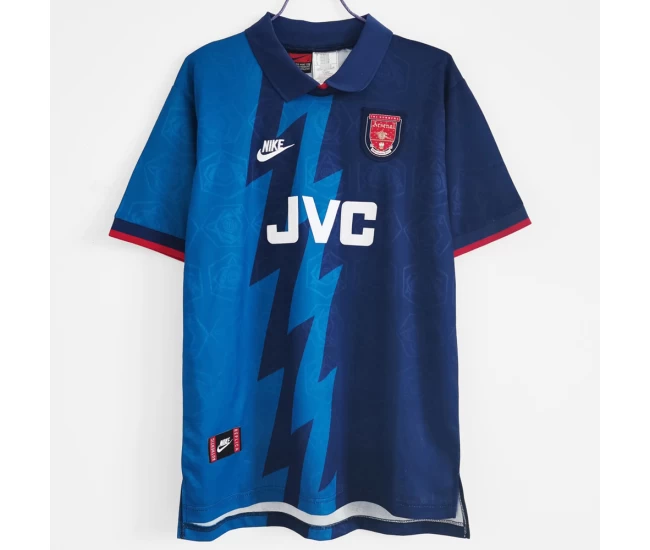 Arsenal FC Away Retro Soccer Jersey 1995 